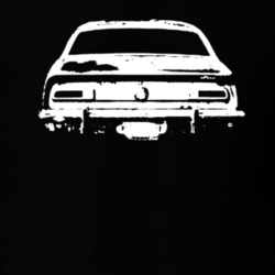 1974  MAVERICK GRABBER Rear View Dark Shirt