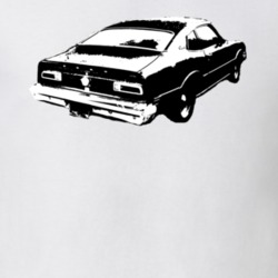 1974  MAVERICK GRABBER Rear View Full 2 T Shirt