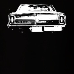 1968  TORINO GT Rear View Dark Shirt