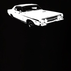 1968  TORINO GT Side View Dark Shirt
