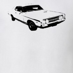 1968  TORINO GT Side View Light Shirt