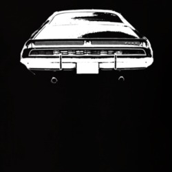 1969  TORINO GT Rear View Dark Shirt