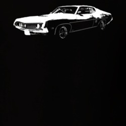 1970  TORINO COBRA Side View Dark Shirt