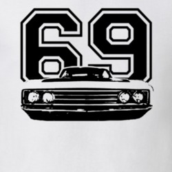 1969  TORINO  TALLADEGA Grill View With Year Light Shirt