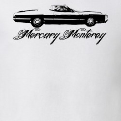 1972 MERCURY MONTEREY Side View With Model Light Shirt