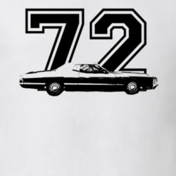 1972 MERCURY MONTEREY Side View With Year Light Shirt