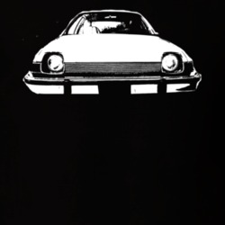 1975 AMC Pacer Grill View Dark Shirt
