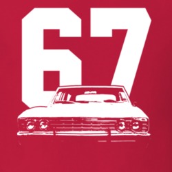 1967 Chevelle Grill View With Year Shirt