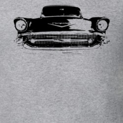 1967 Chevy Classic Grill View Light T Shirt
