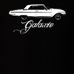 1962  GALAXIE Side View With Model Name Dark Shirt