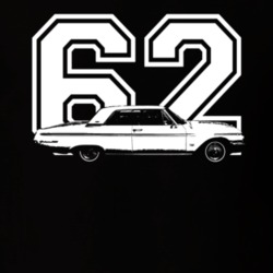 1962  GALAXIE Side View With Year Dark Shirt