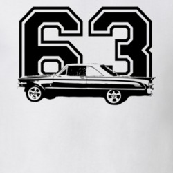 1963 MERCURY COMET Side View With Year Light Shirt