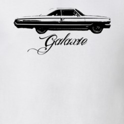 1964  GALAXIE Side View With Model Name White Shirt