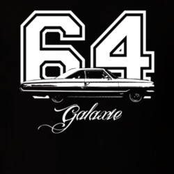 1964  GALAXIE Side View With Year And Model Name T Shirt