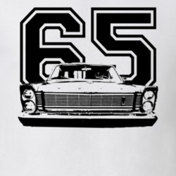1965  GALAXIE Grill View With Year Light Shirt