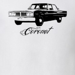 1966 DODGE CORONET 426 HEMI Grill View With Model Name Light Shirt