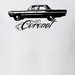 1966 DODGE CORONET 426 HEMI Side View With Model Name Light Shirt 2