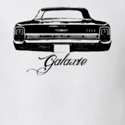 1967  GALAXIE Rear View With Model Name Light Shirt