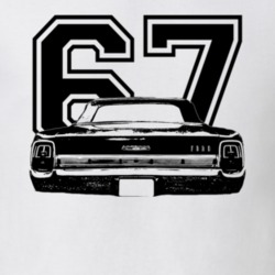 1967  GALAXIE Rear View With Year Light Shirt