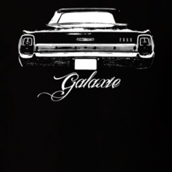 1967  GALAXIE Rear View With Model Name T Shirt