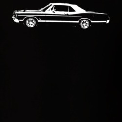 1967  GALAXIE Side View Dark Shirt