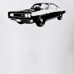 1968 DODGE CORONET 426 HEMI Side View Light Shirt
