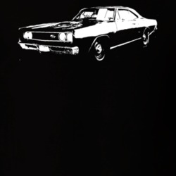 1968 DODGE CORONET 426 HEMI Side View Dark Shirt