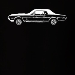 1968 MERCURY COUGAR GT Side View Dark Shirt