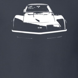 1971 Corvette Stingray Grill View Dark Shirt