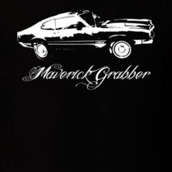 1971  MAVERICK GRABBER Side View With Model Name Dark Shirt