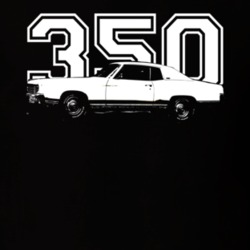 1972 Chevrolet Monte Carlo Side View Engine Size Dark Shirt