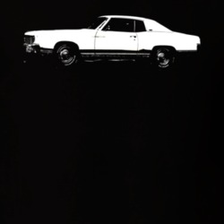 1972 Chevrolet Monte Carlo Side View Dark Shirt