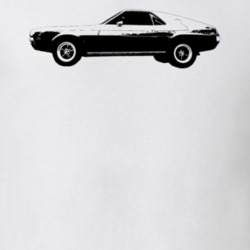 1969 AMC AMX Side View Light T Shirt