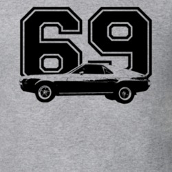 1969 AMC AMX Side View With Year T Shirt