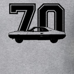 1970 AMC AMX Side View With Year T Shirt