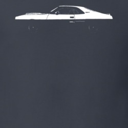 1970 AMC AMX Side View Dark Shirt