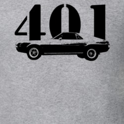 1969 AMC AMX Side View With 401 T Shirt