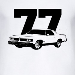 1977 PONTIAC CAN AM Side View Year Light Shirt