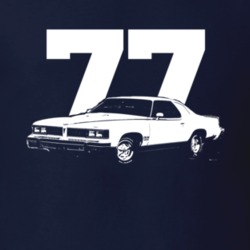1977 PONTIAC CAN AM Side View Year Dark Shirt