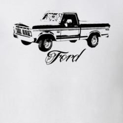 1973  F100 Side View Model Light Shirt
