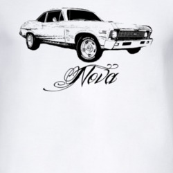 1969 CHEVY NOVA Side View Model Light Shirt