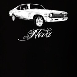 1969 CHEVY NOVA Side View Model Dark Shirt
