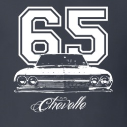 1965 CHEVELLE Grill Model Year Dark T Shirt