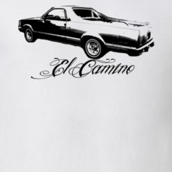 1981 Chevrolet El Camino Side Model T Shirt