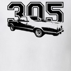 1981 Chevrolet  El Camino Side Engine Light Shirt