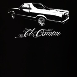 1981 Chevrolet  El Camino Side Model T Shirt