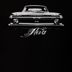 1972 CHEVY NOVA Grill View Model Light T Shirt