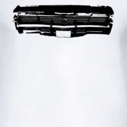 1968 Chevy Impala Grill Headlight View Light T Shirt
