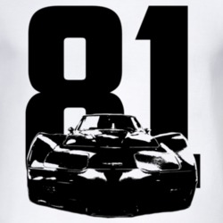1981 Corvette Grill Year Light Shirt