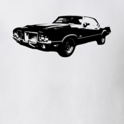 1971 OLDSMOBILE 442 Side Light T Shirt